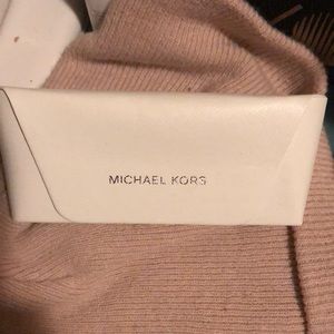 Michael Kors glasses case, cleaning wipe included